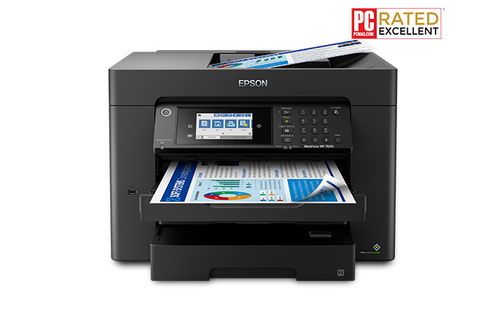 Epson WorkForce Pro WF-7840 Wireless Wide-format All-in-One Printer Image