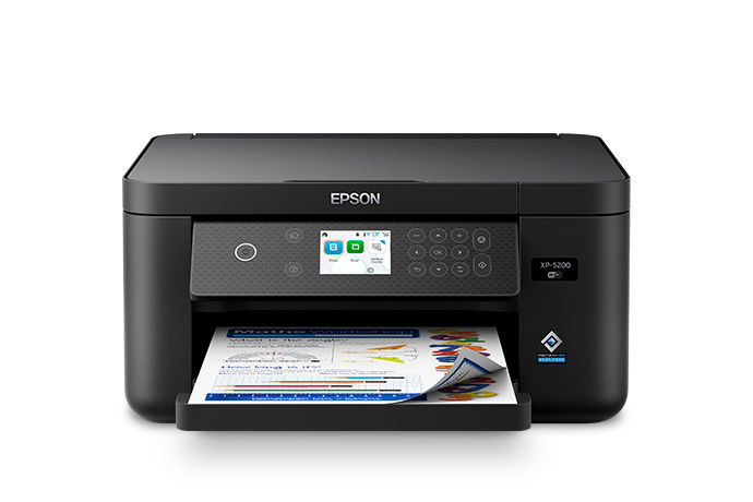 Epson Expression Home XP-5200 Wireless Color Inkjet All-in-One Printer with Scan and Copy Image