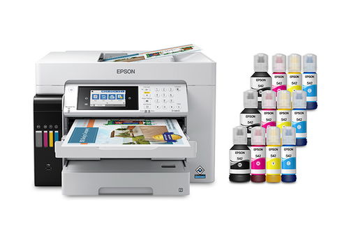 Epson WorkForce ST-C8090 Supertank Color MFP up to 13 x 19, with PCLPS Image