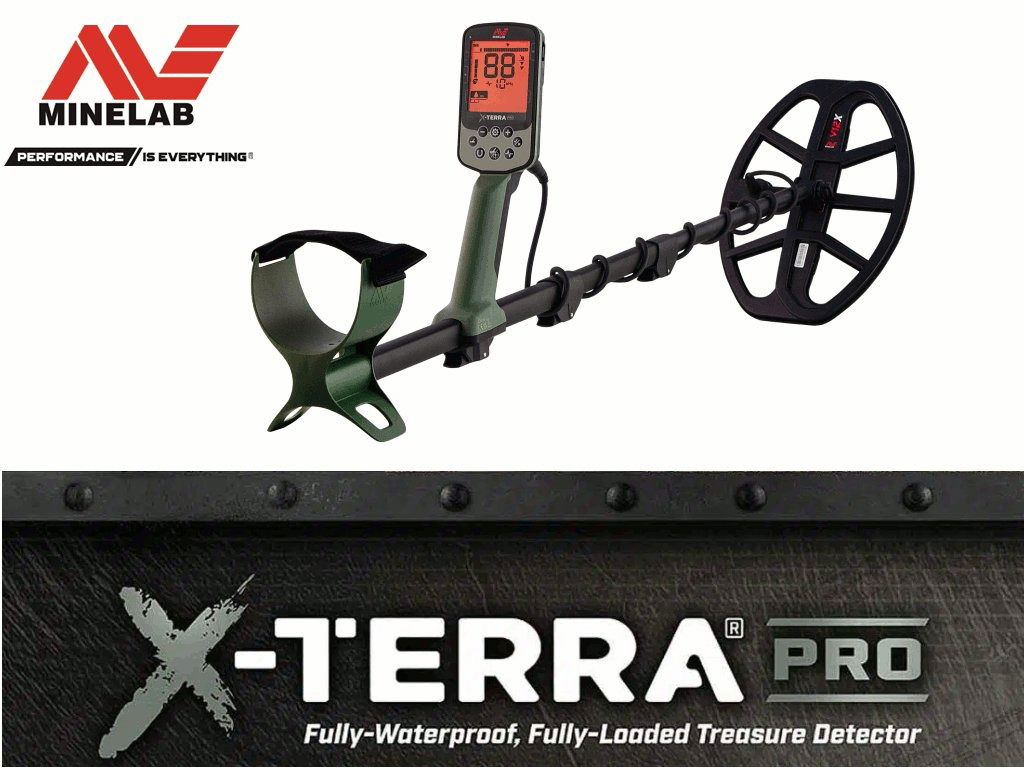 X-Terra Pro Metal Detector Fully-Waterproof, Fully-loaded Treasure Detector Image