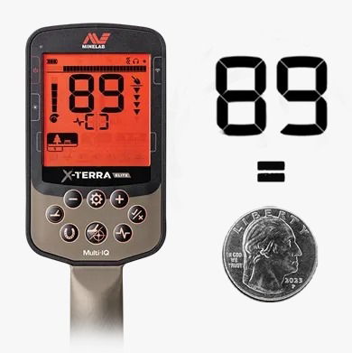 Minelab X-Terra  Elite Multi-IQ, Fully Waterproof Treasure Detector Image 