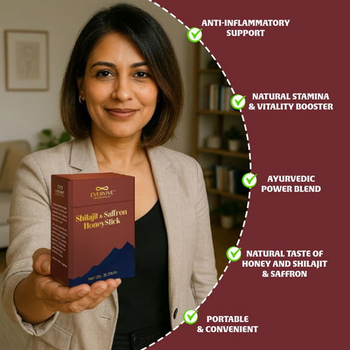 Shilajit + Honey + Saffron Energy Sticks –Natural Stamina & Vitality Booster | Rich in Minerals, Antioxidants & Anti-Inflammatory Benefits | Portable Ayurvedic Blend