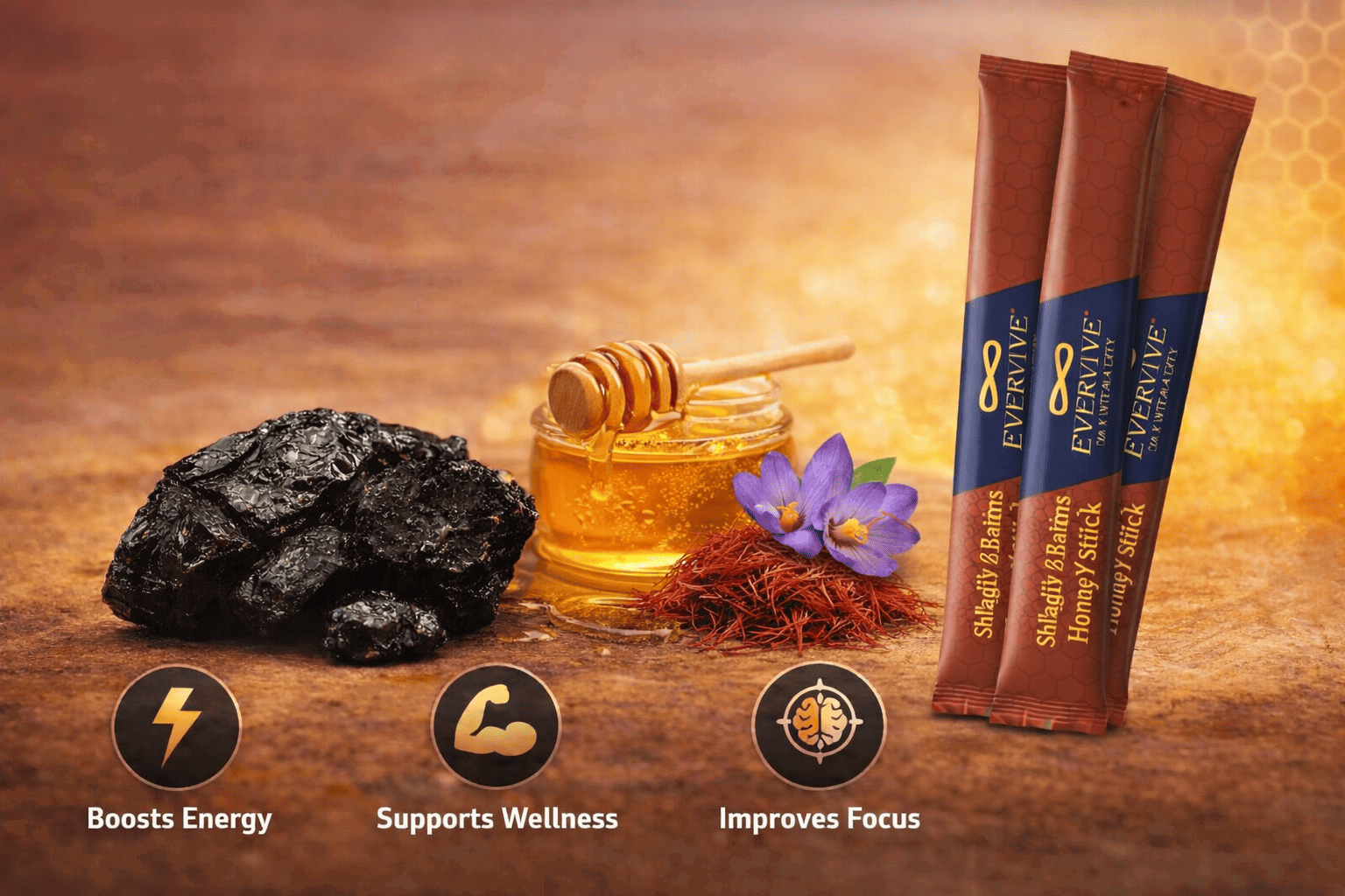 Shilajit honey sticks benefits