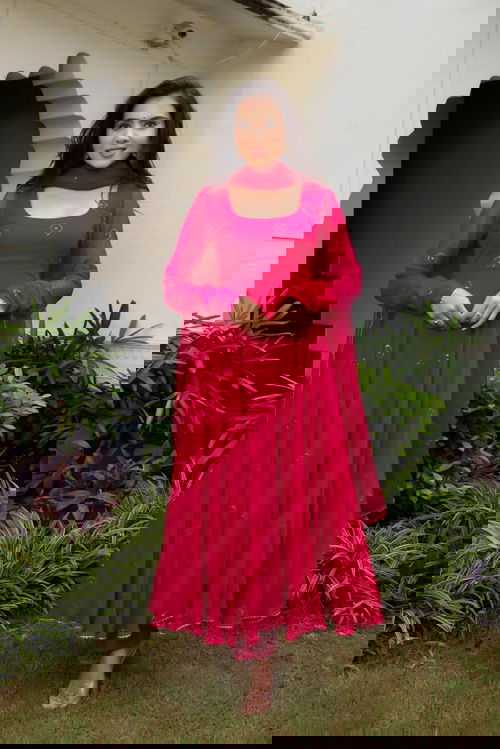 Anarkali Gown with Dupatta  Image