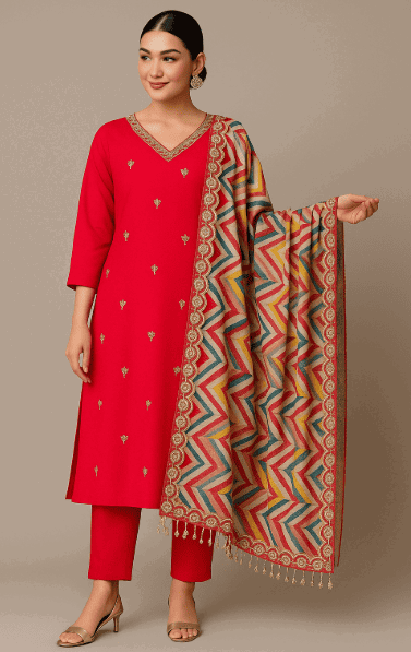 Premium Embroidered Suit Set  Image