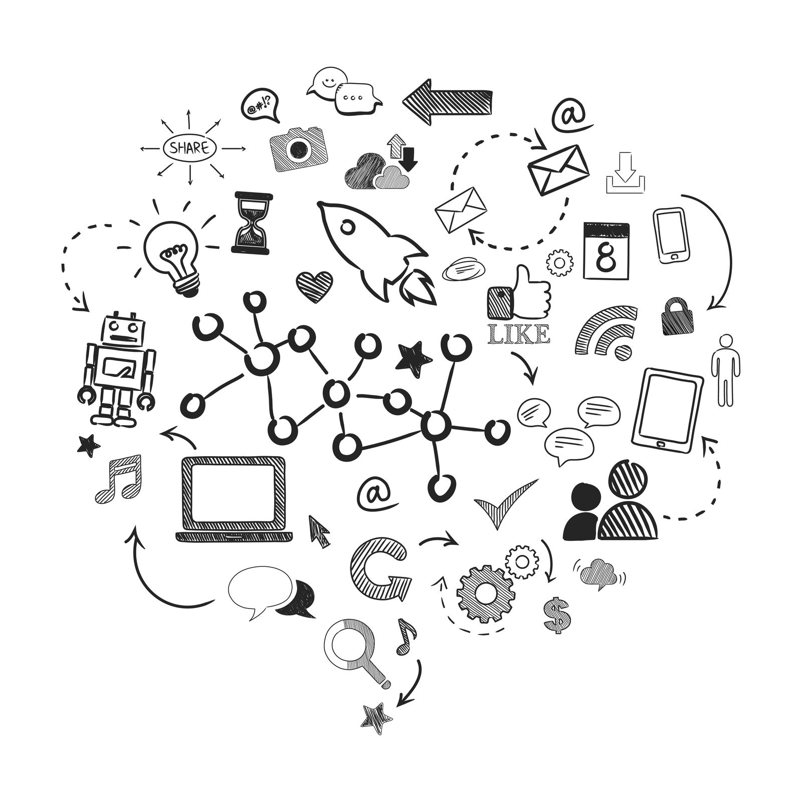 increasing visibility of business and connecting people, promoting products, services through e-commerce and digital marketing