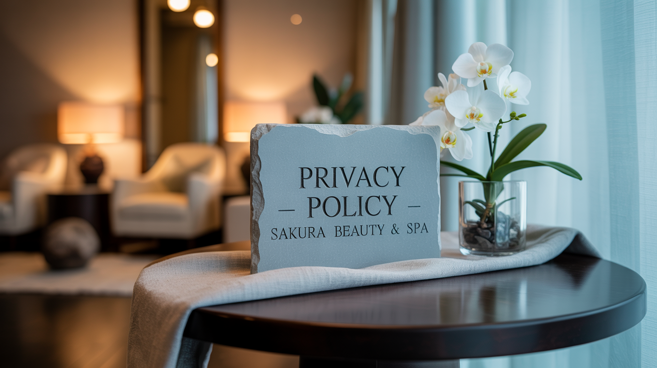 Privacy Policy – Sakura Beauty & Spa