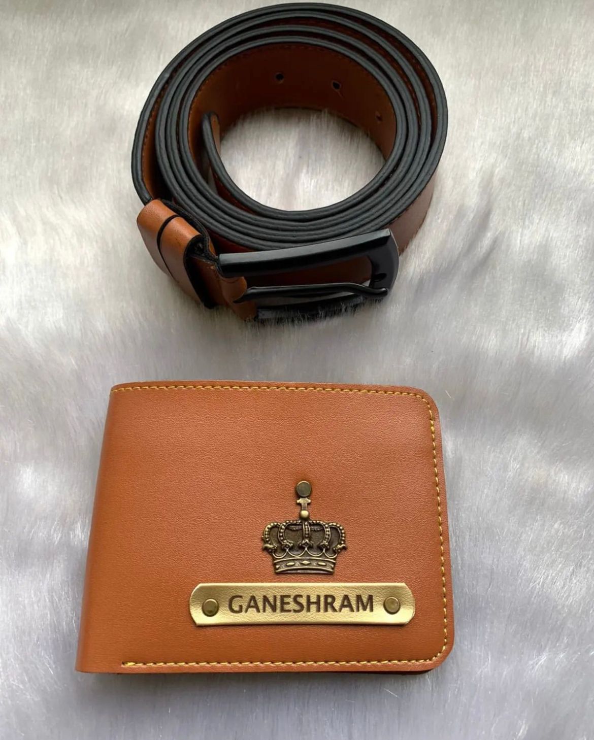 Men's Wallet & Belt combo