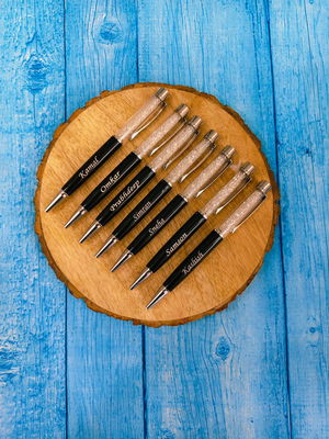 SILVER Crystal Pen Image