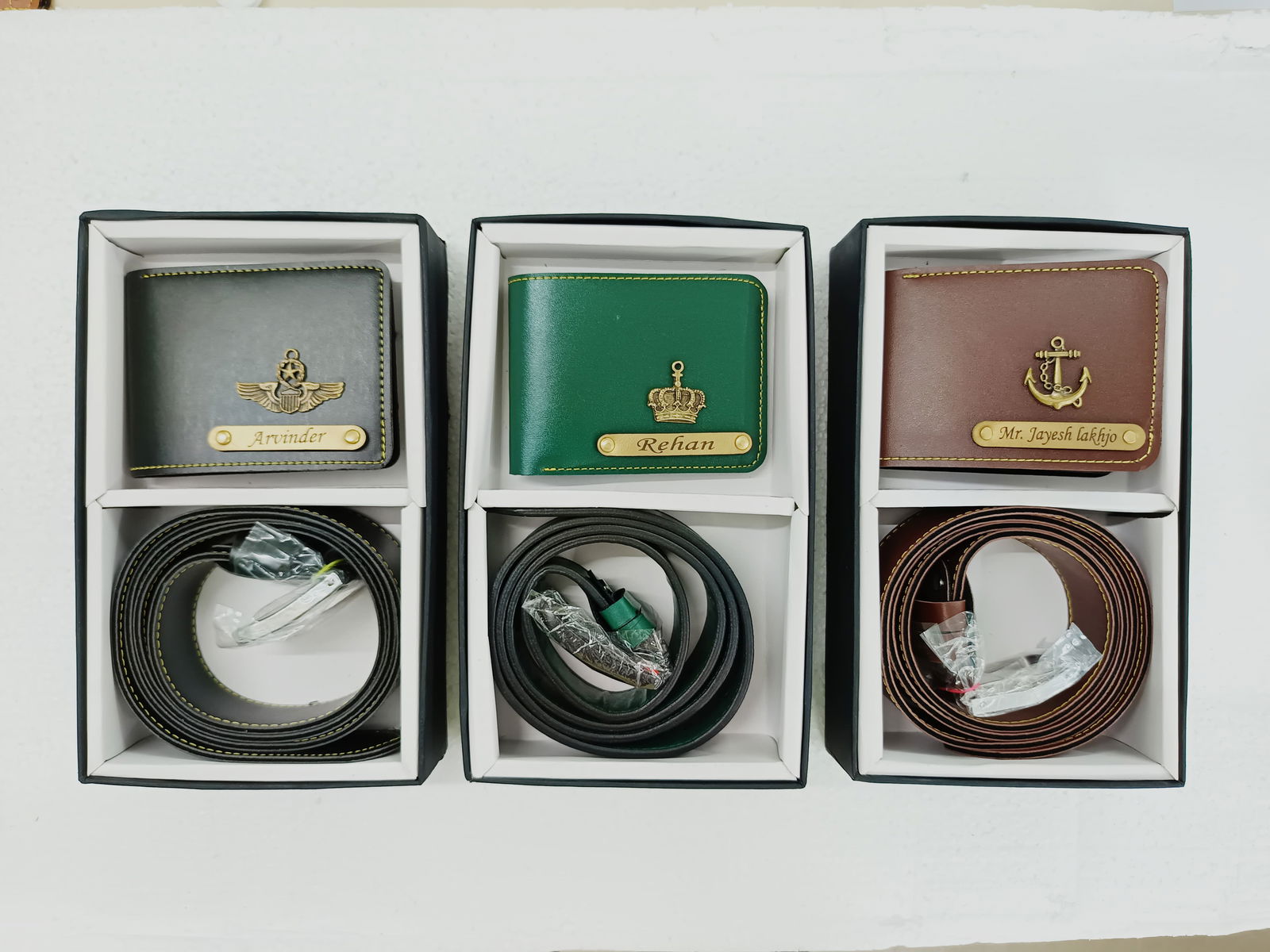 Men's Wallet & Belt combo Image