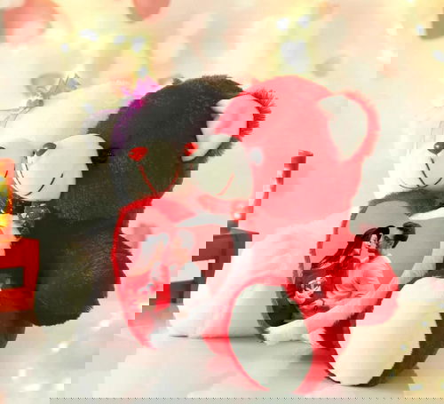 Customised Couple Teddy Image