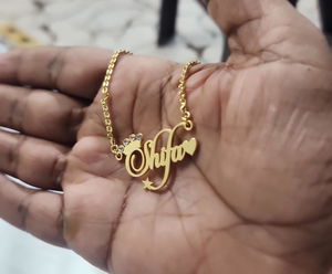Name pendant Necklace Image