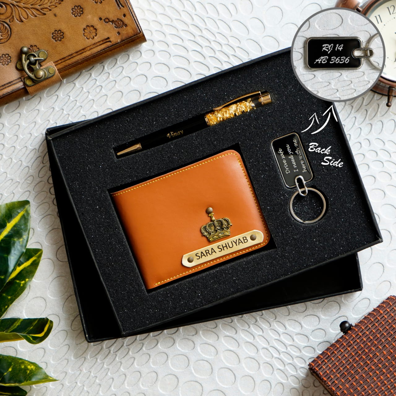 Personalized Hamper for Him (Combo of 3)