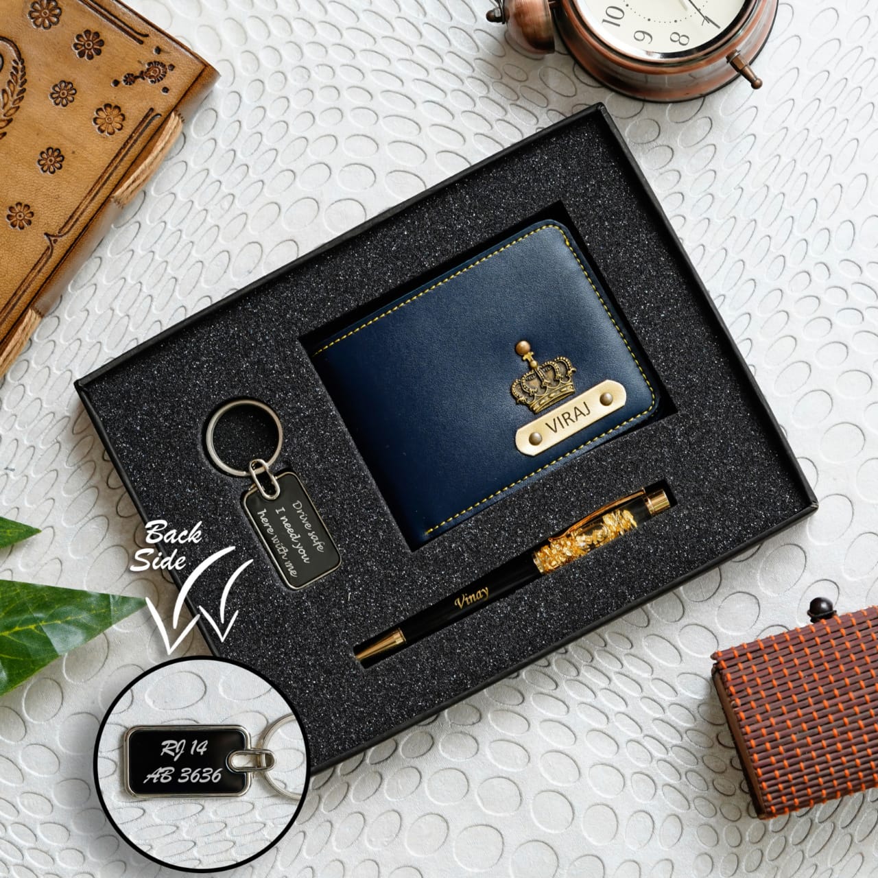 Personalized Hamper for Him (Combo of 3) Image