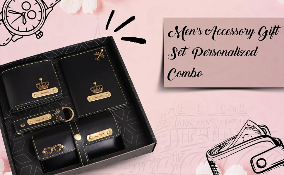 Personalized Hamper for Him (Combo of 4 )