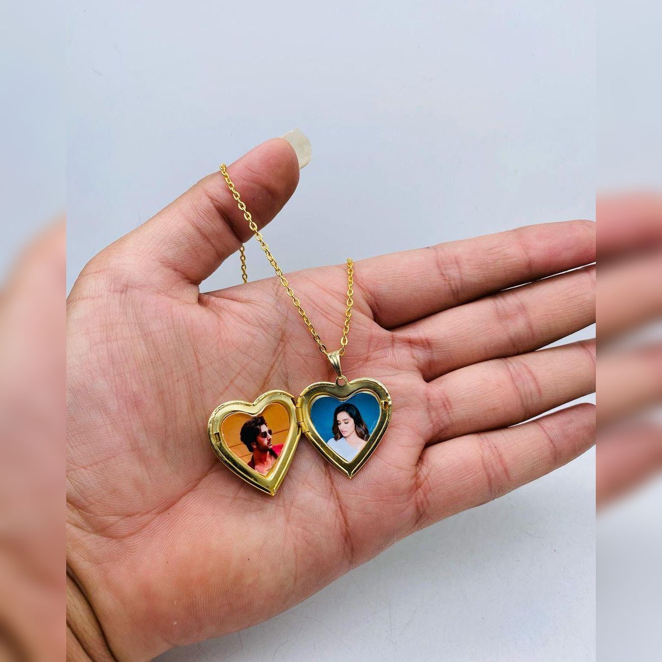 Customize Heart Pendant 