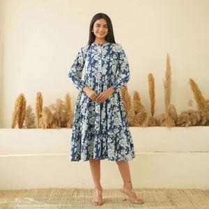WOMEN FROCK FULL SLEEVE Image