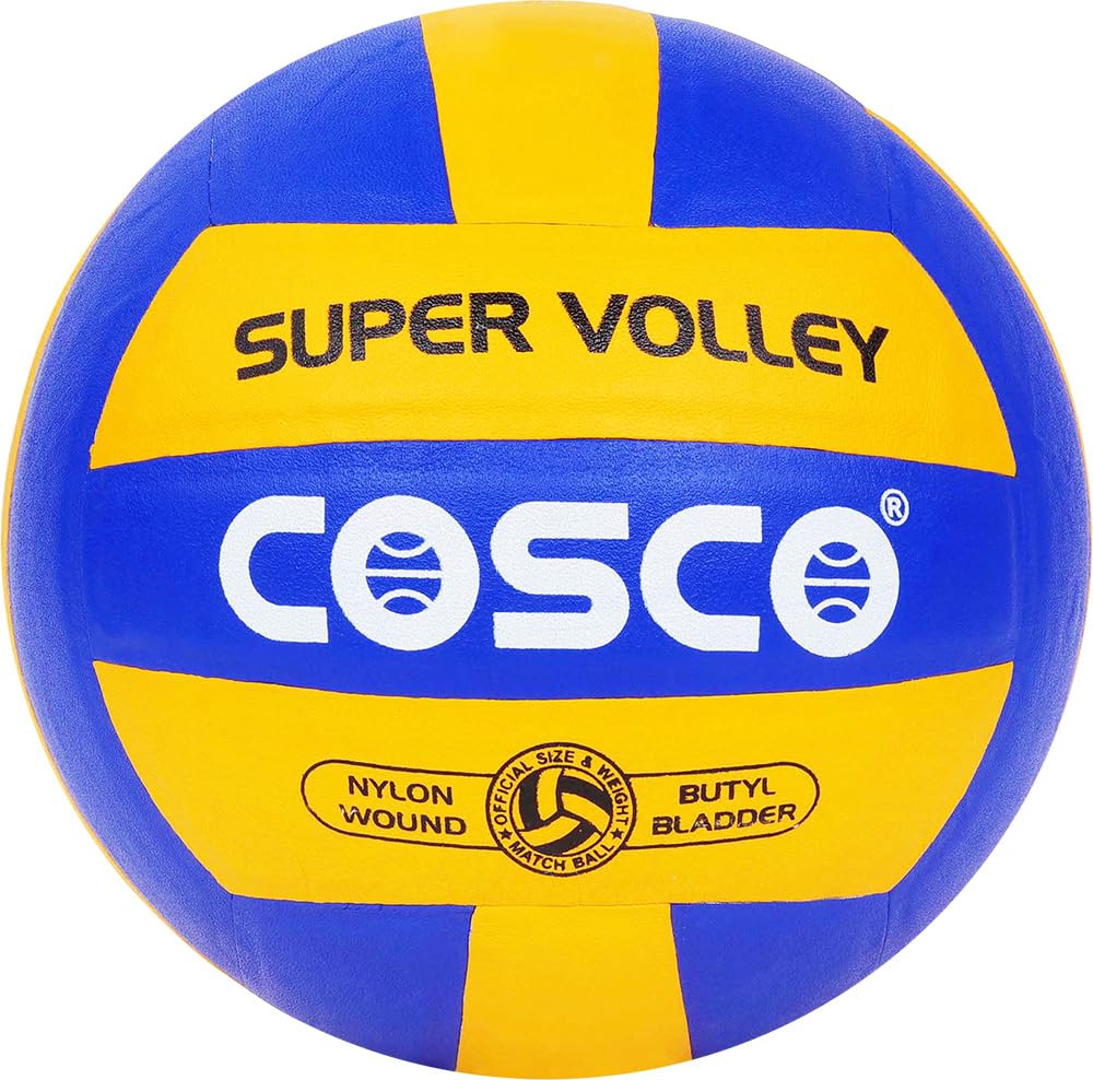 Cosco Super Volley Volleyball, Size 4 (Multicolour)  Image