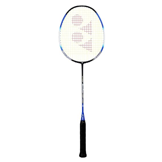Yonex Muscle Power 22 Light Aluminum Strung Badminton Racquet, 4U-G5 (Black/Blue) Image