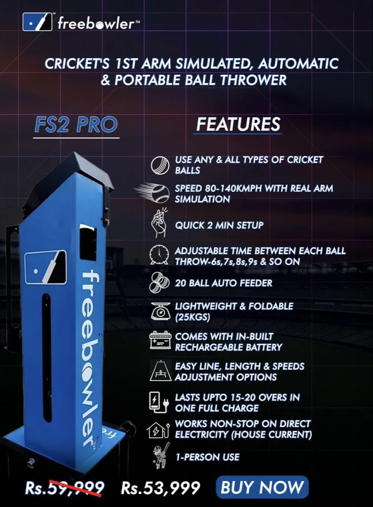 free bowler bowling machine F2 pro Image