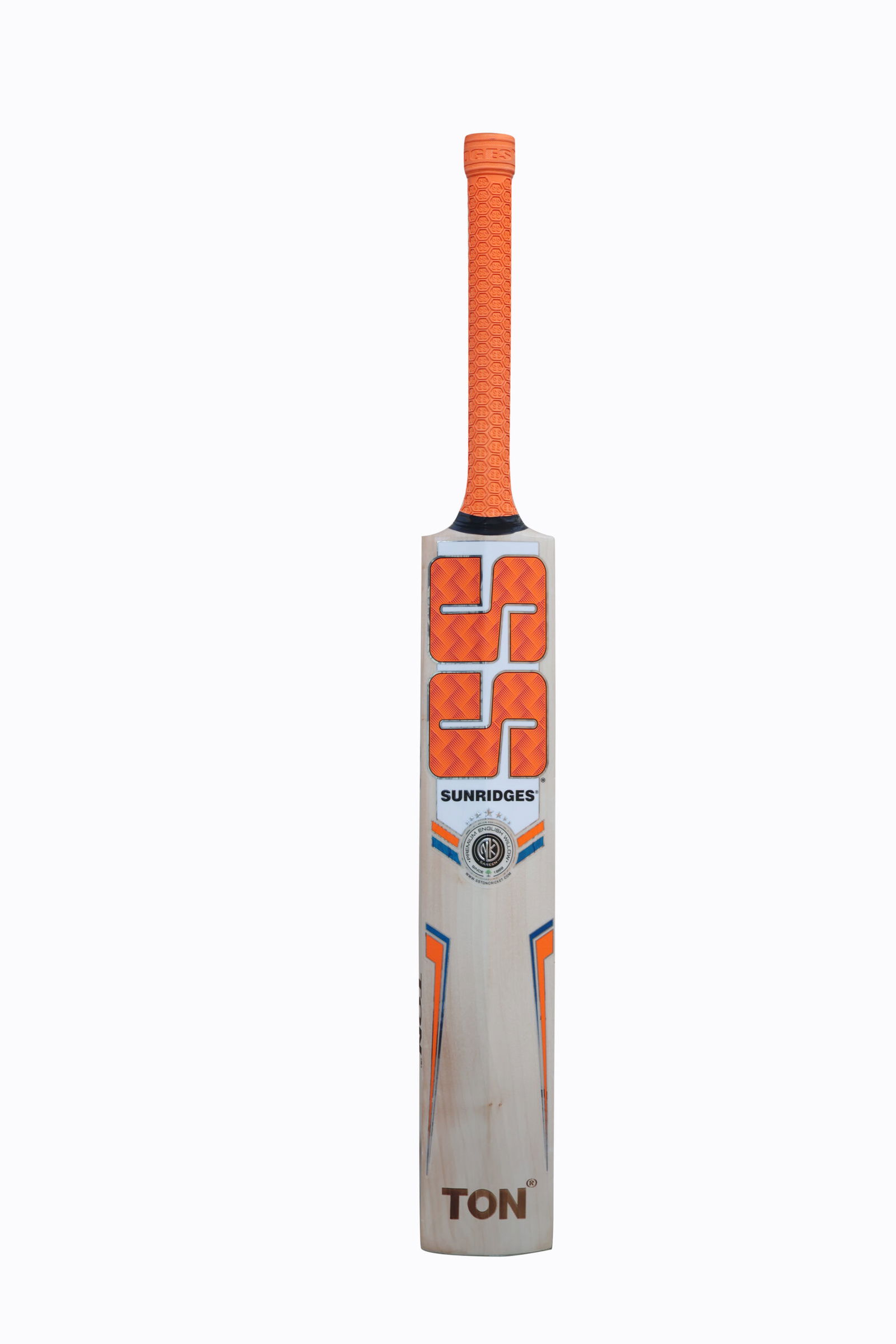 SS Orange English Willow Cricket Bat Image 