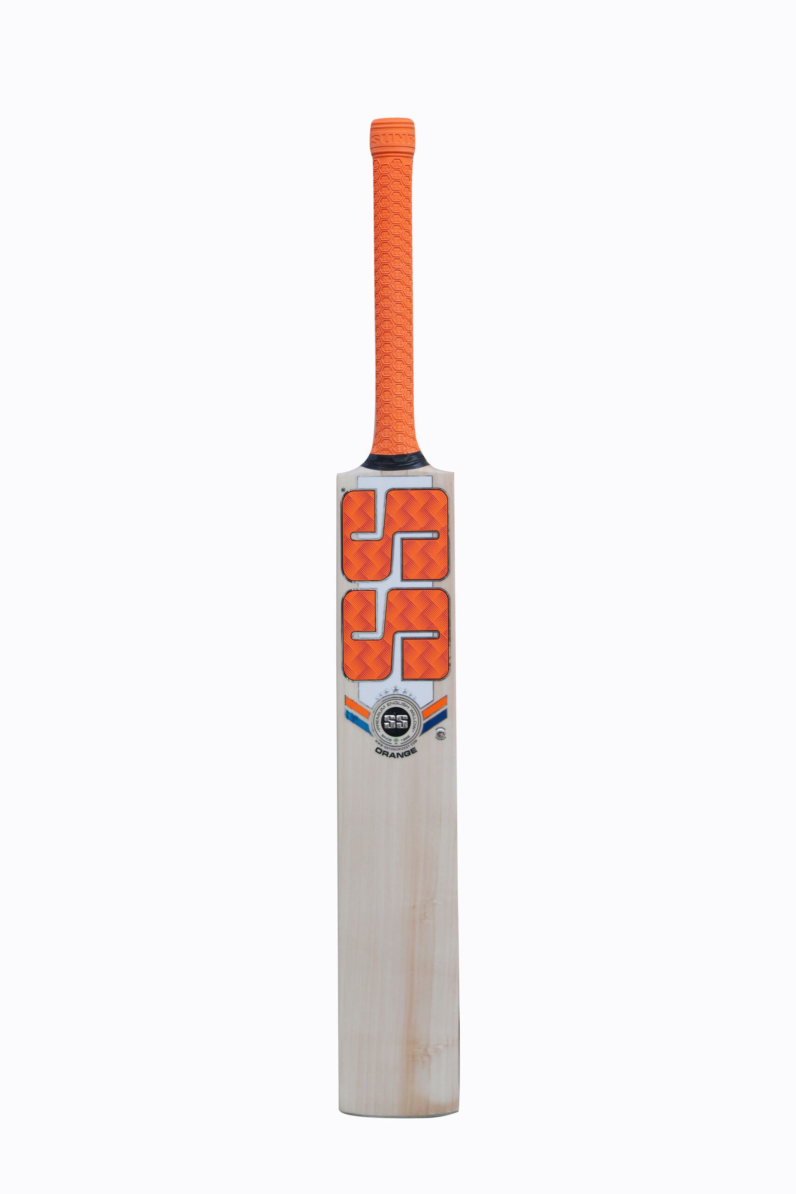 SS Orange English Willow Cricket Bat