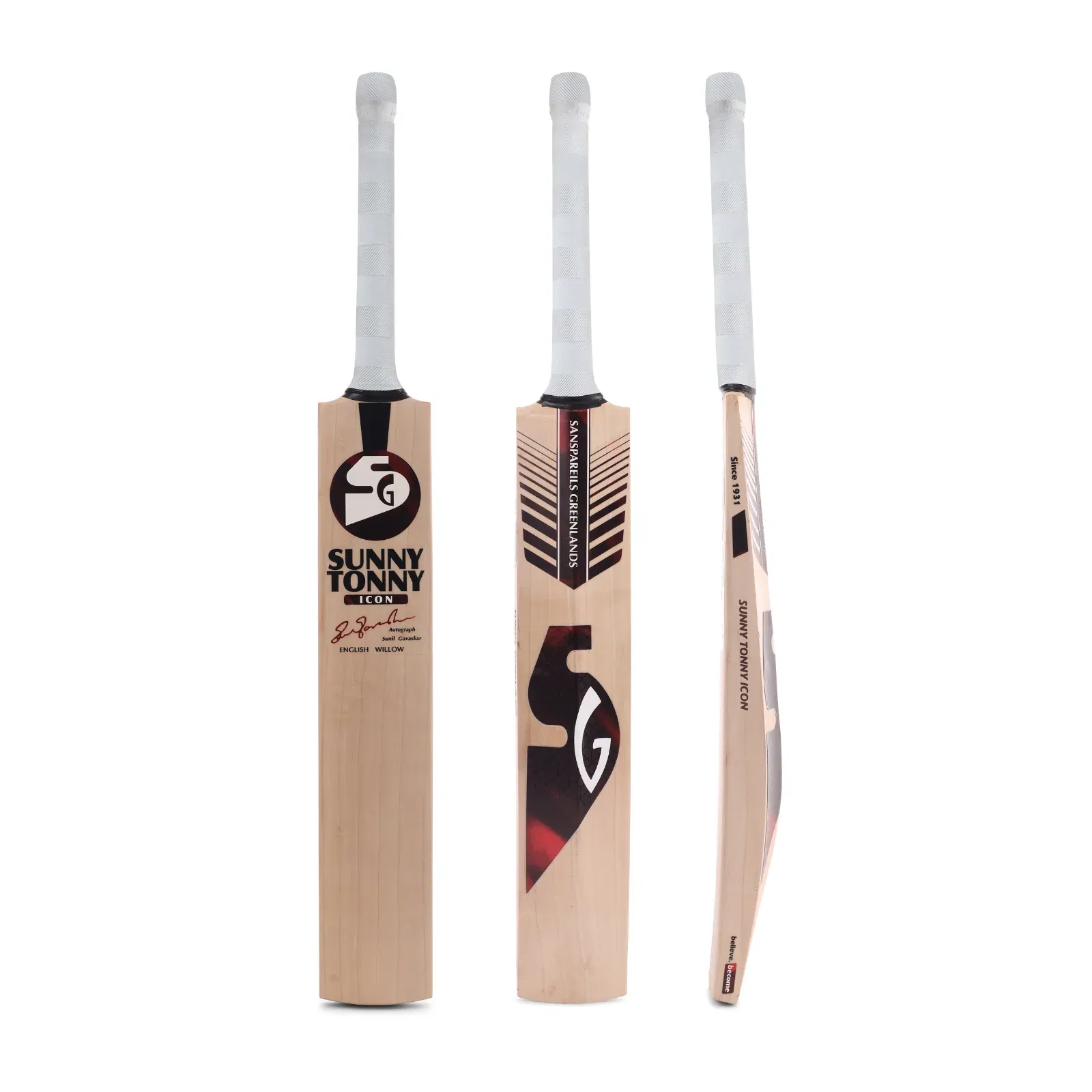 SG Sunny Tonny Icon English Willow Cricket Bat Image 