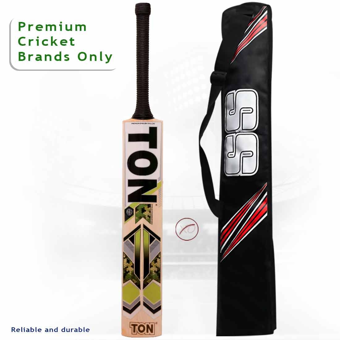  SS TON 999 English Willow Cricket Bat Image 