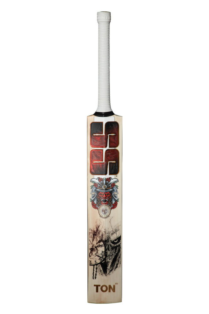 SS Devils bat (Red) English Willow Cricket Bat Image 