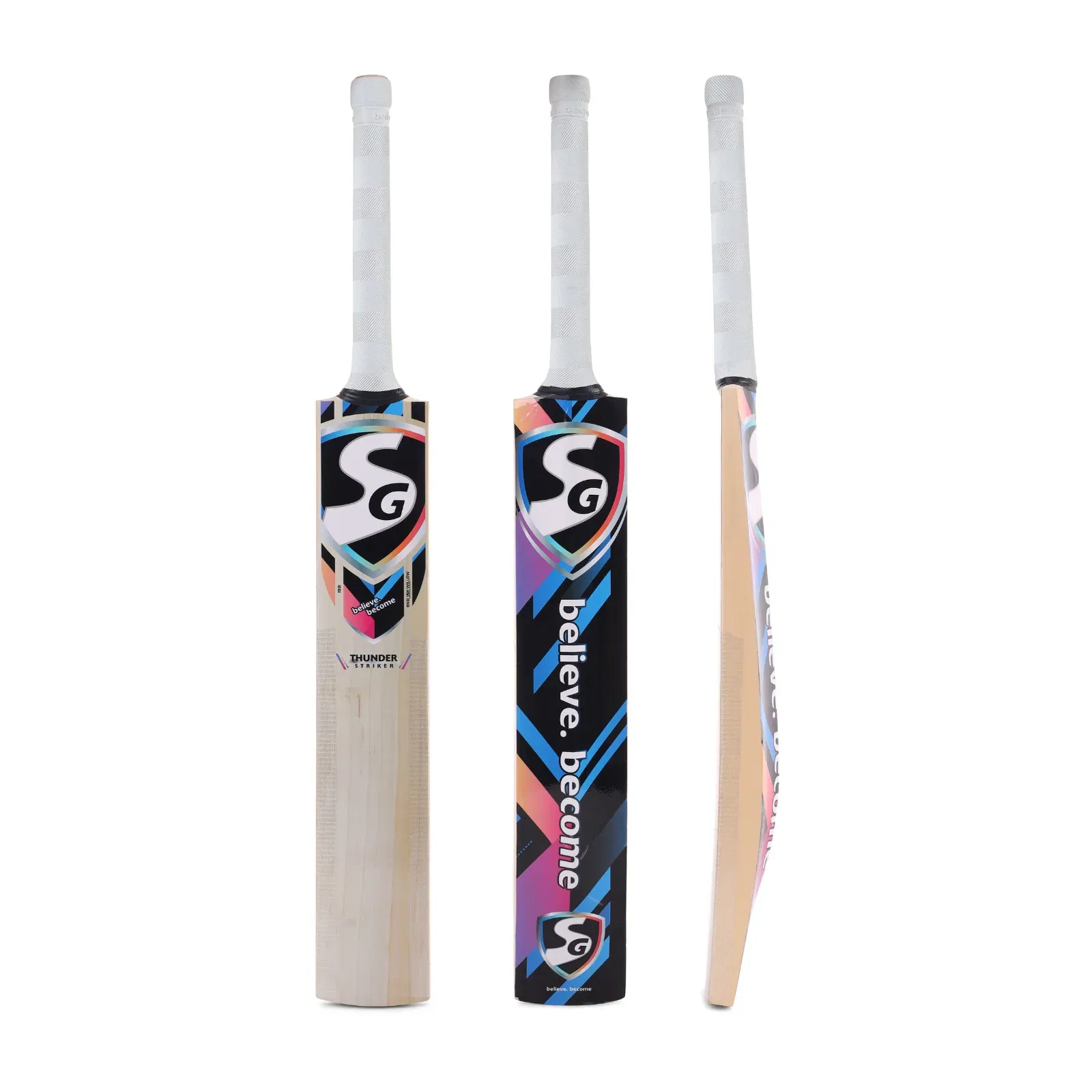 SG Thunder Striker English Willow Cricket Bat Image
