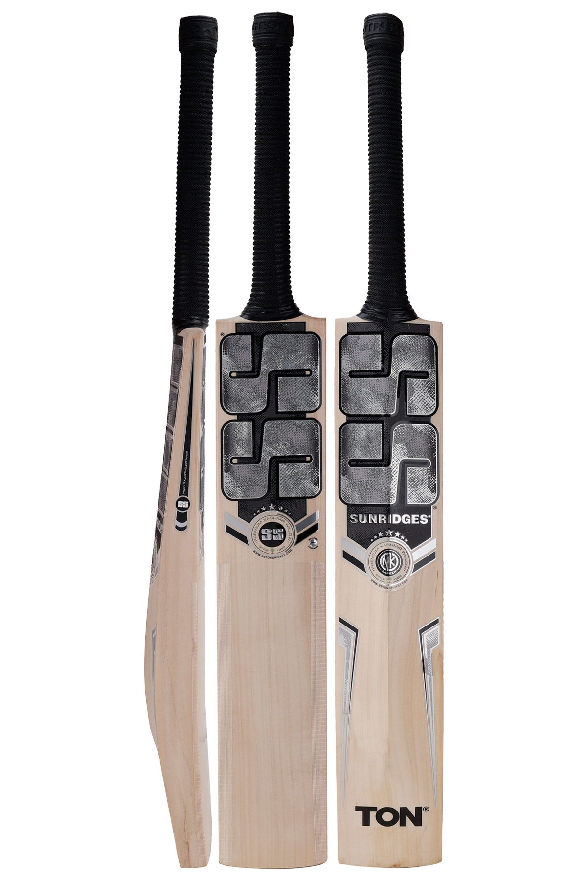 SS premium silver kashmir willow cricket bat Image