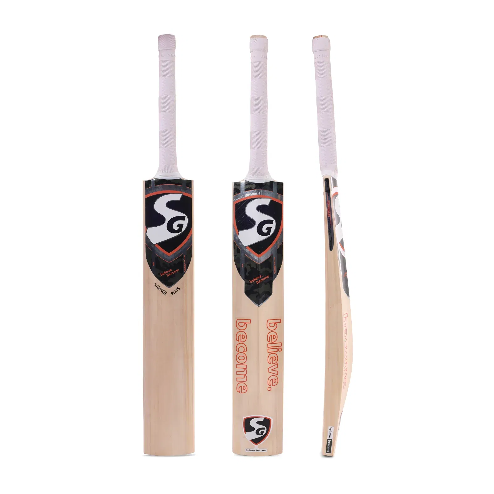 SG savage plus kashmir willow cricket bat Image