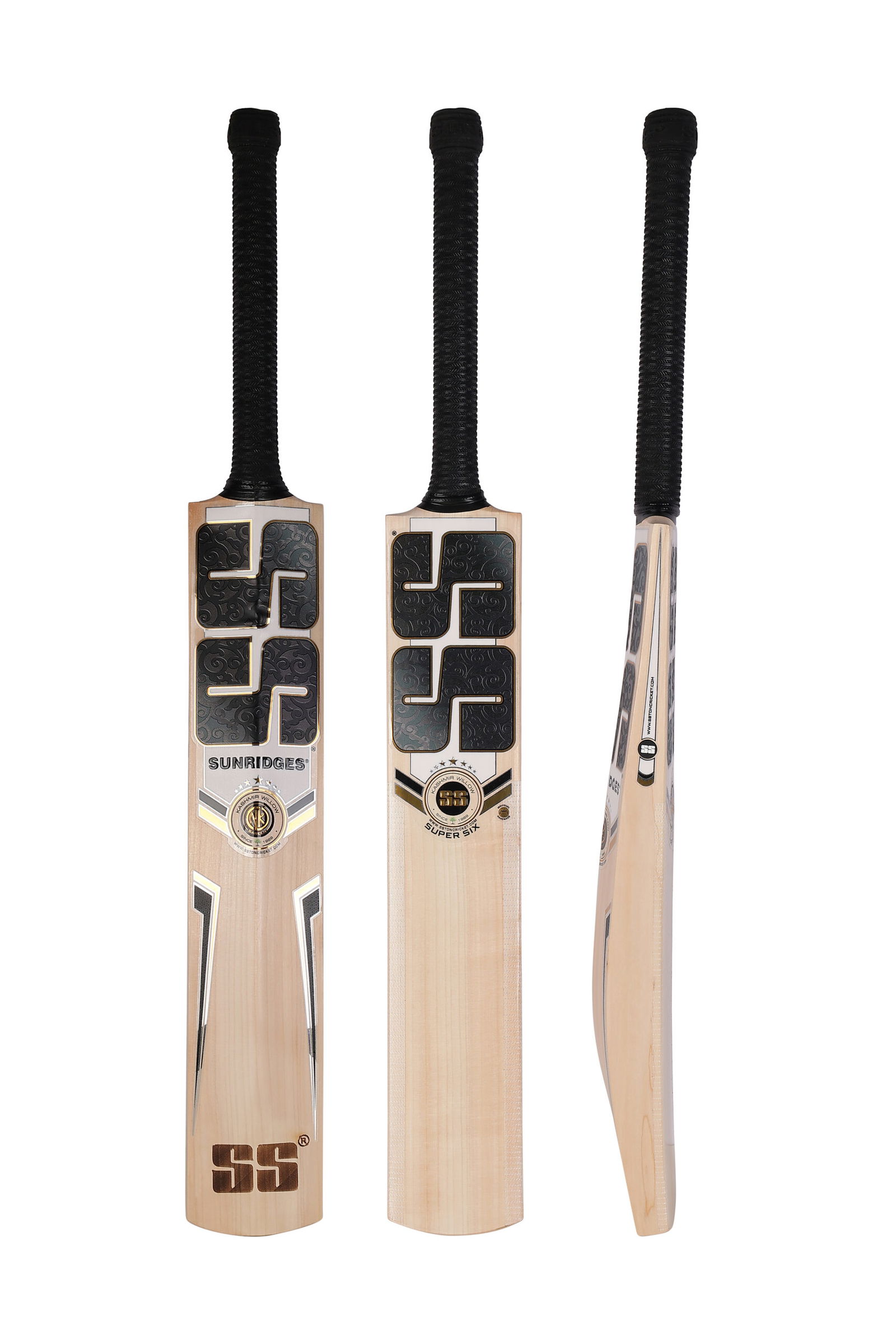 SS super sixes kashmir willow cricket bat Image