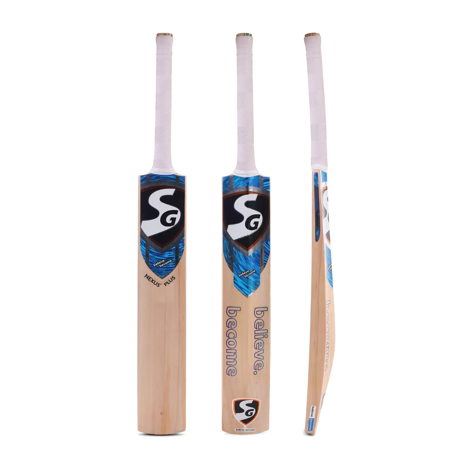 SG nexus plus kashmir willow cricket bat Image