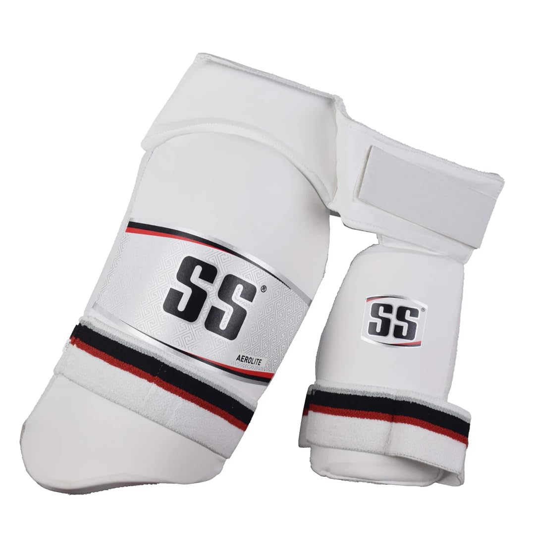 ss aerolite 2 in 1 cricket thigh guards