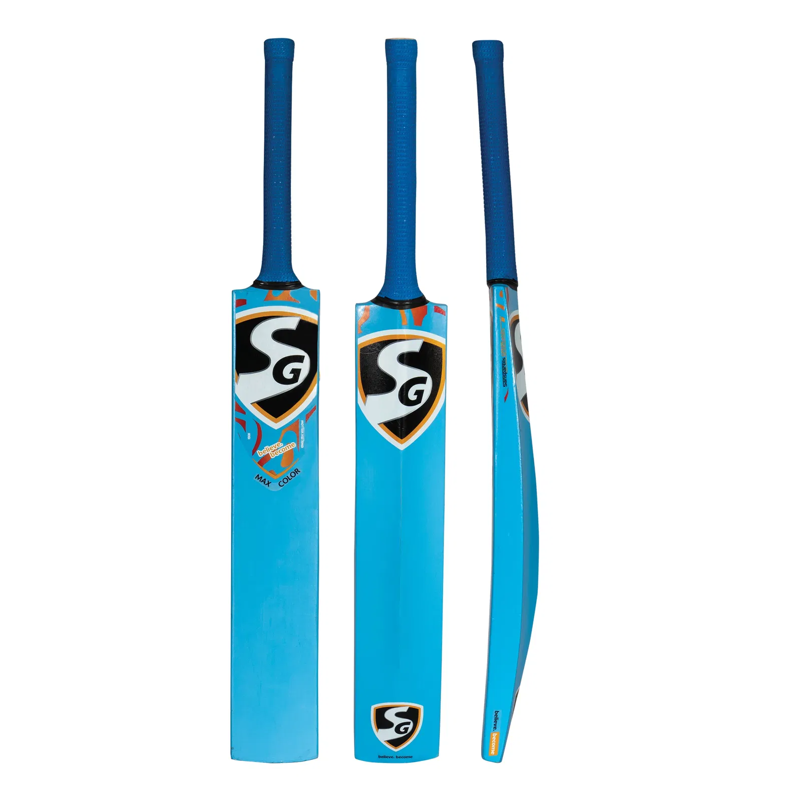 sg maxcolor kashmir willow cricket bat Image