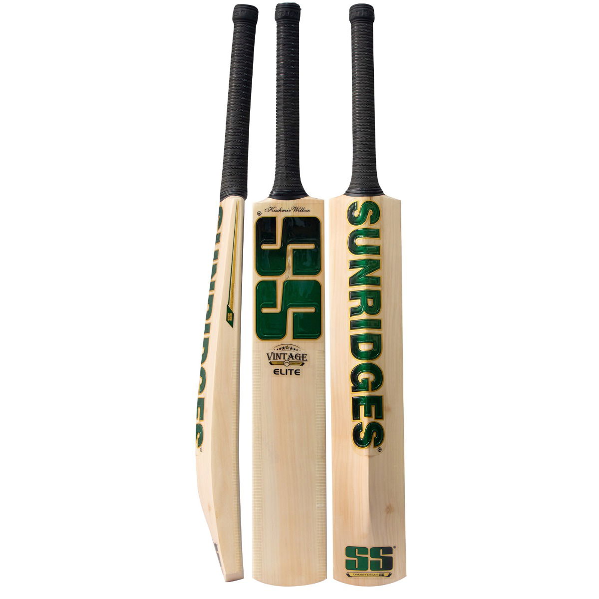 ss vintage elite kashmir willow cricket bat Image