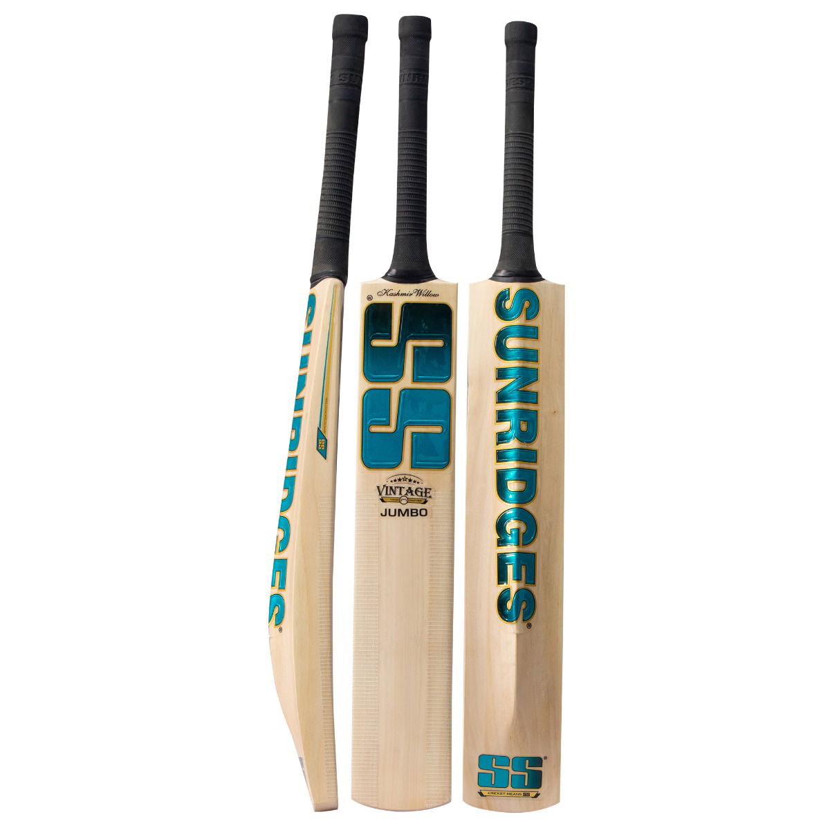 ss vintage jumbo kashmir willow cricket bat Image 