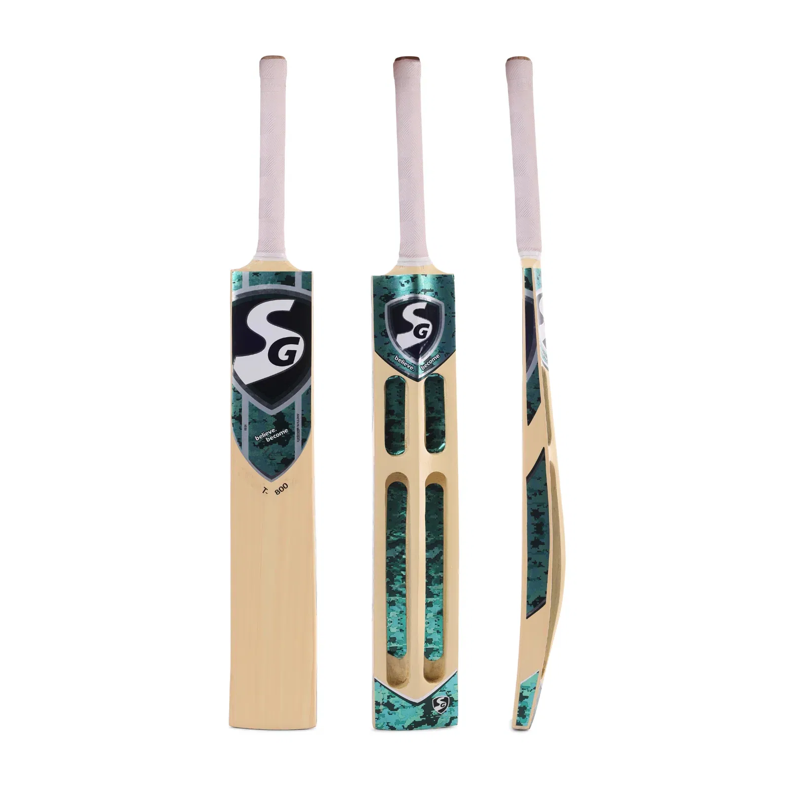 sg t-800 kashmir willow tennis bat Image