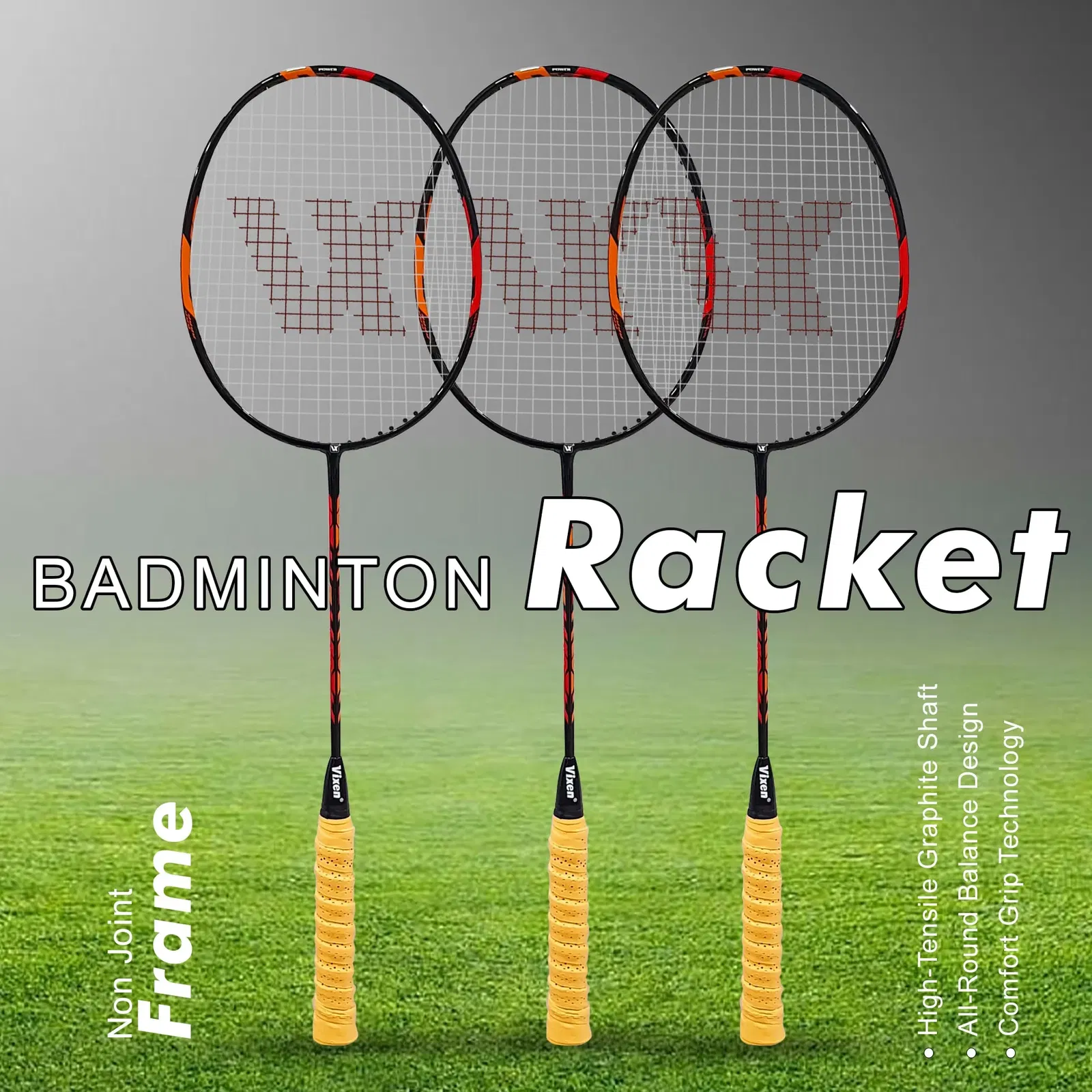 vixen badminton racket vx 8 Image