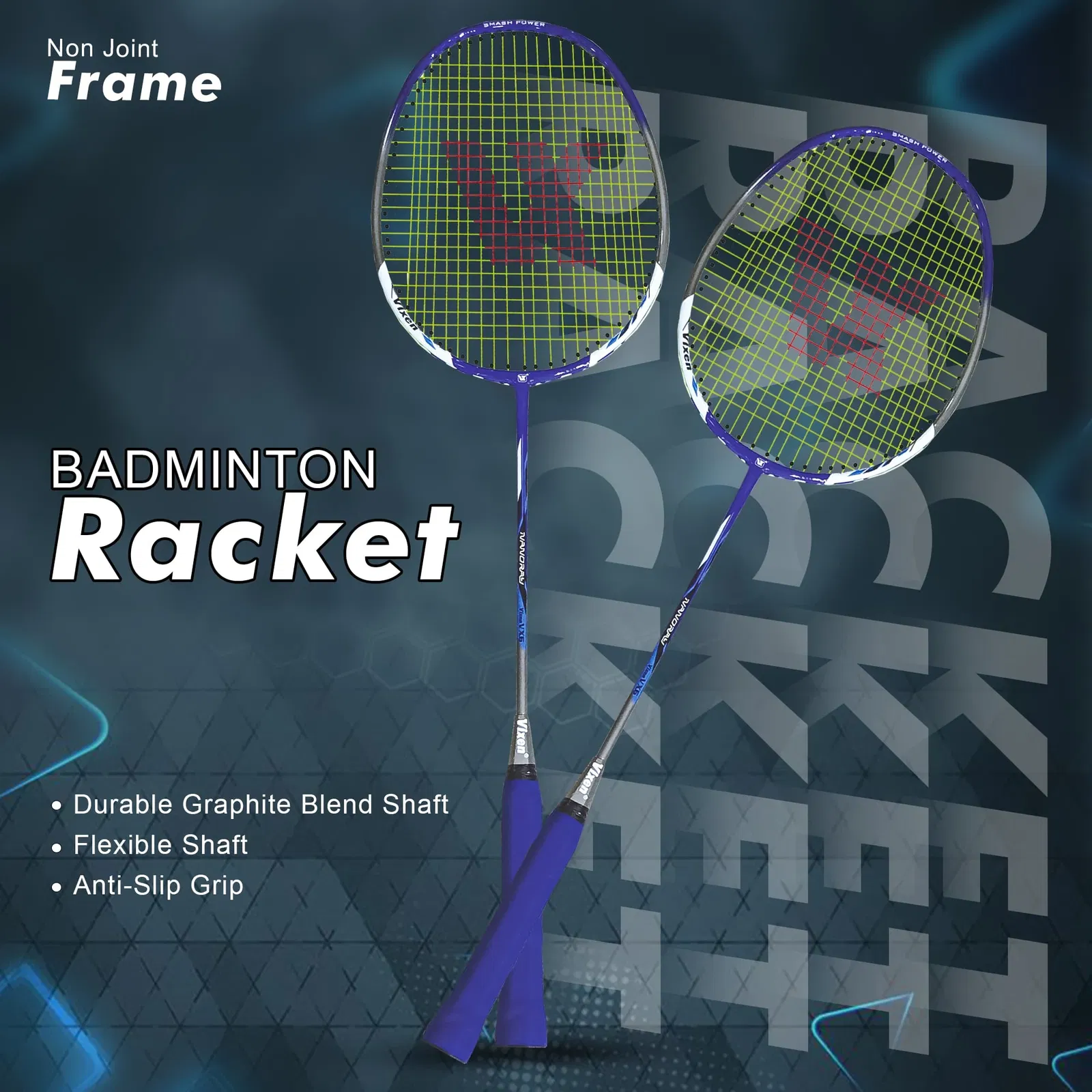 vixen badminton racket vx 6 Image