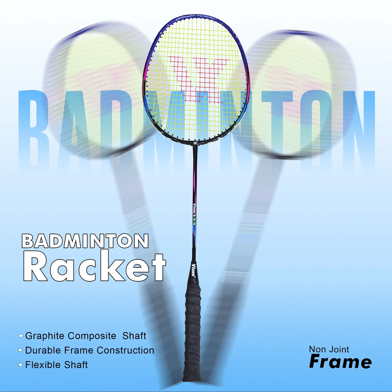 vixen badminton racket vx 5 Image