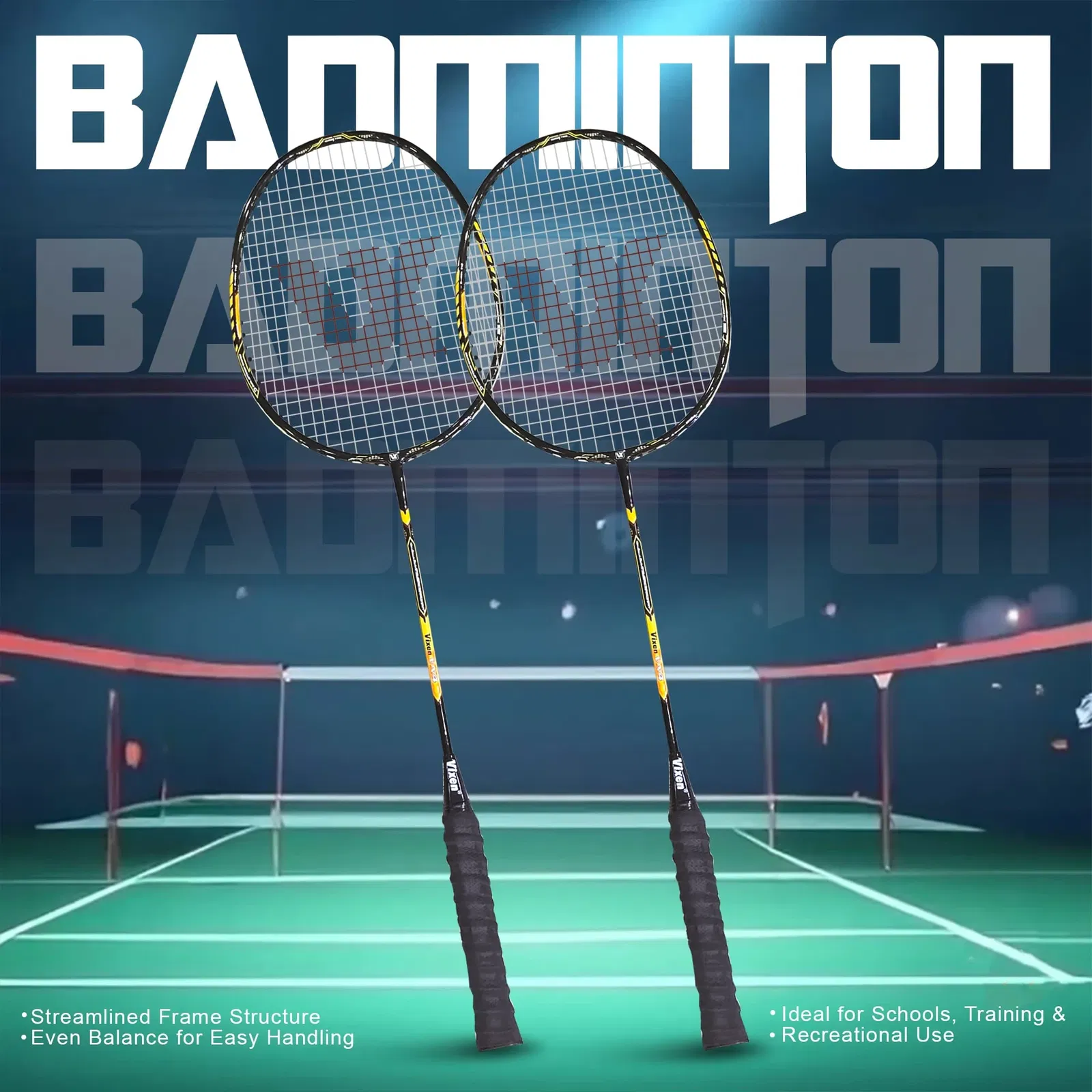 vixen badminton racket vx 4 Image