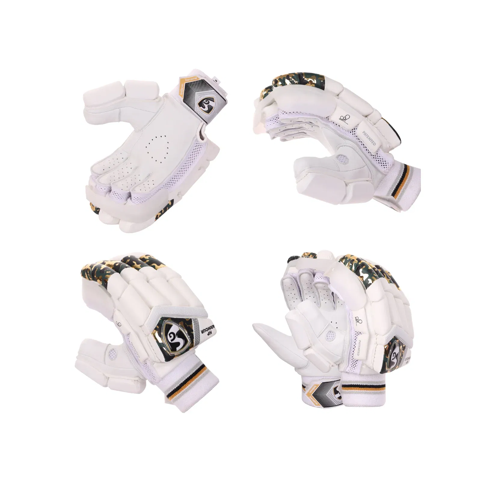 sg hp armour batting gloves Image