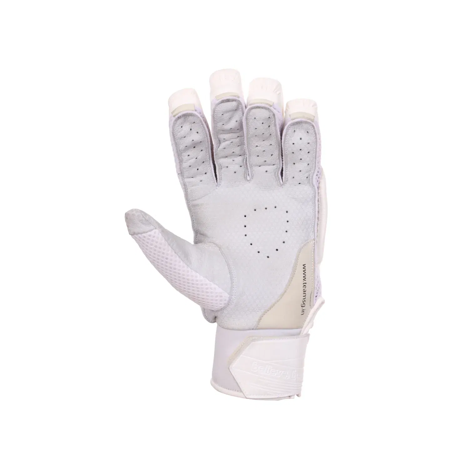 sg hilite white batting gloves Image 