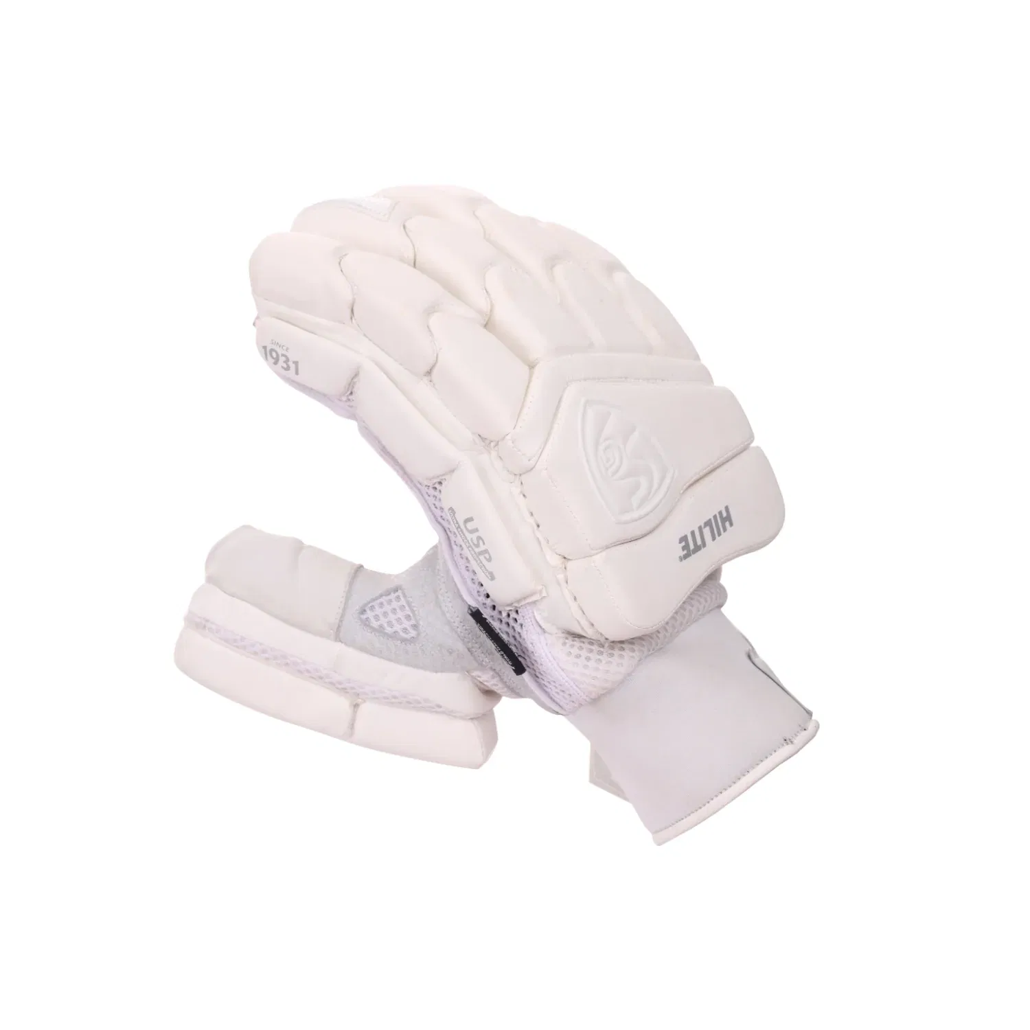 sg hilite white batting gloves Image