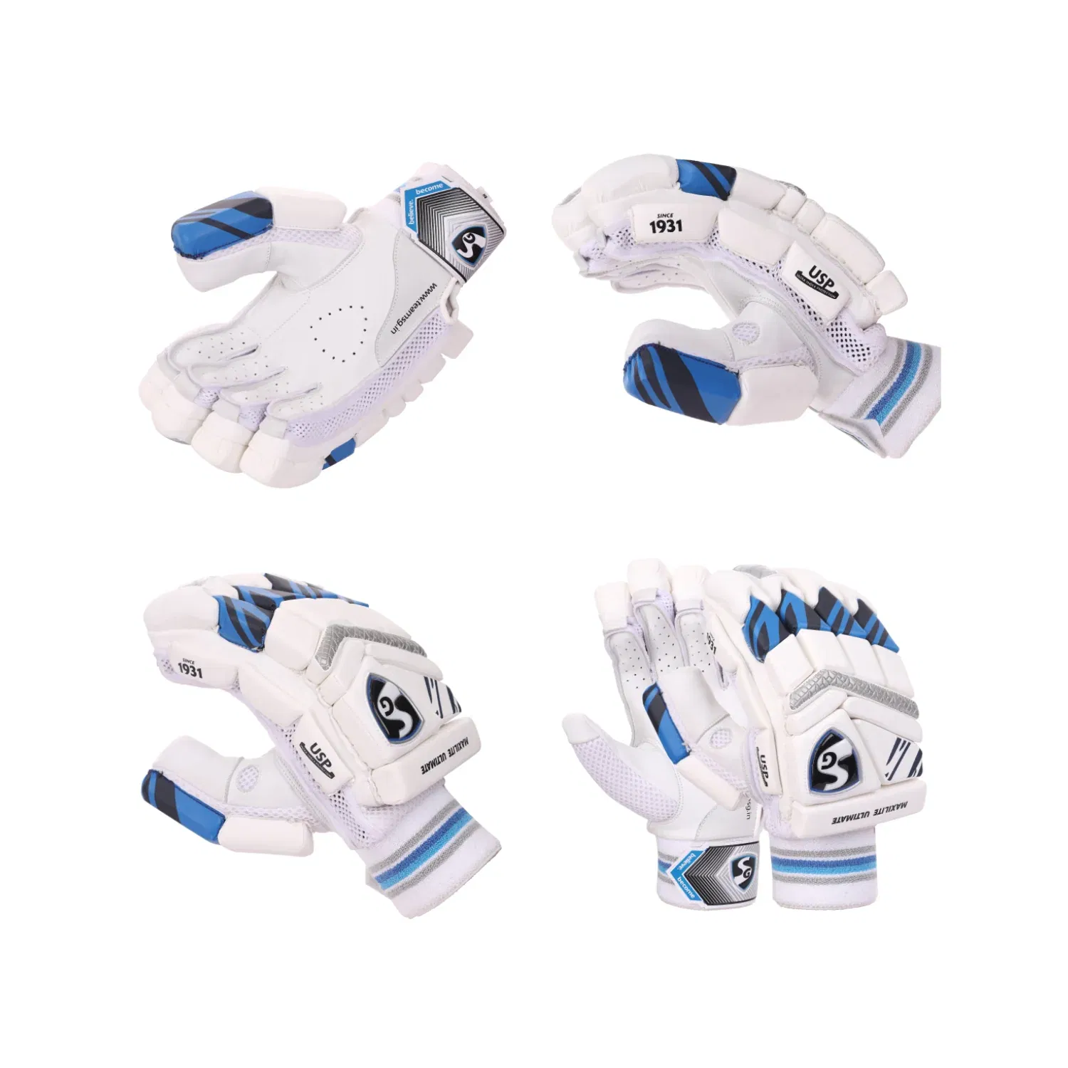 sg maxlilite ultimate batting gloves Image 