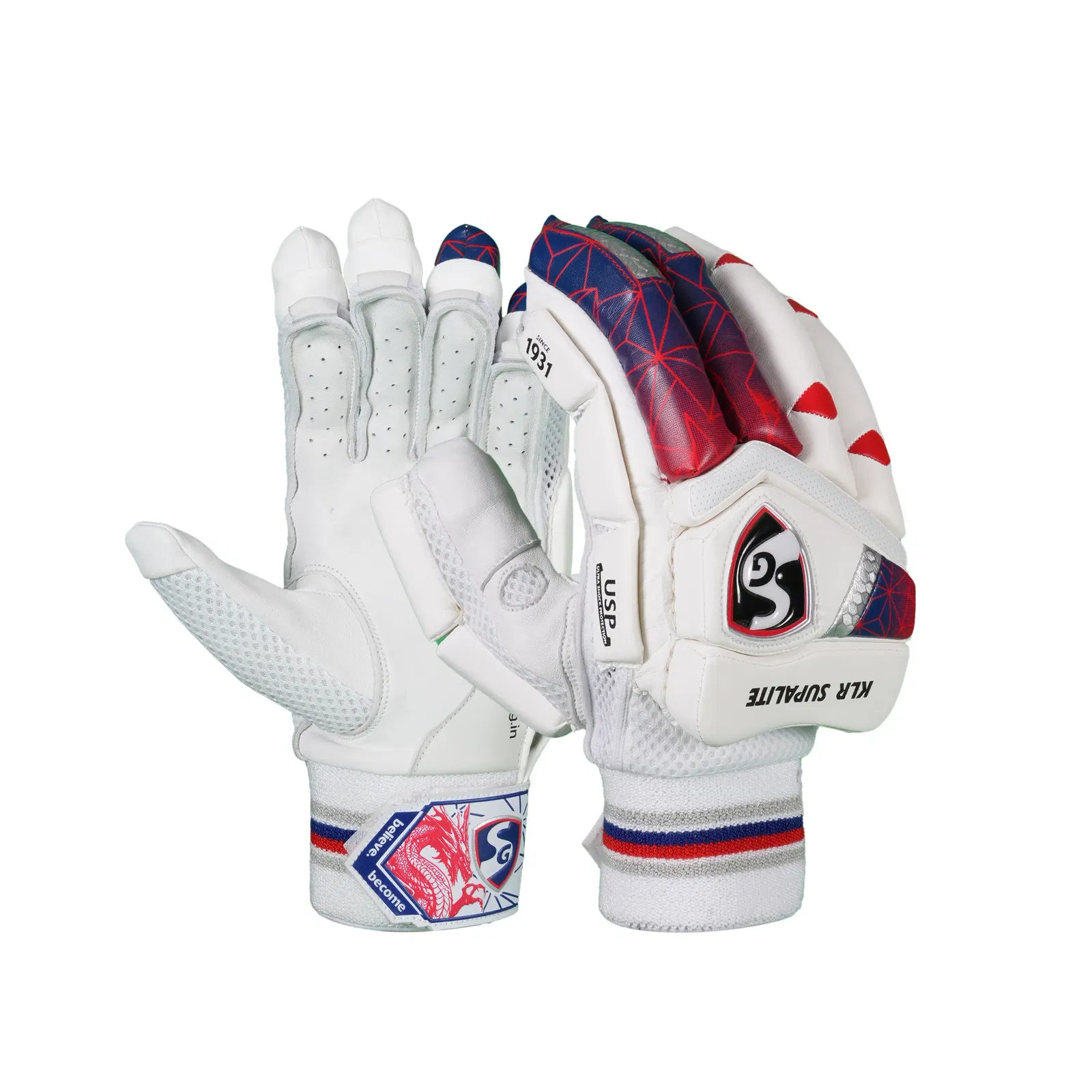 sg  klr supalite batting gloves