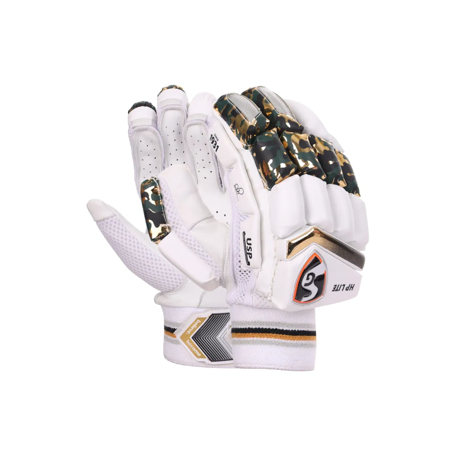 sg hp lite batting gloves (adult) Image