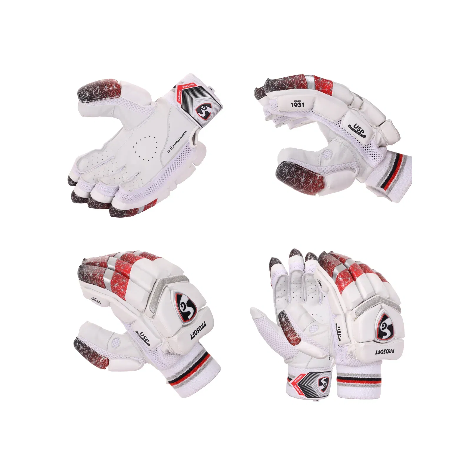 sg prosoft batting gloves (adult) Image 